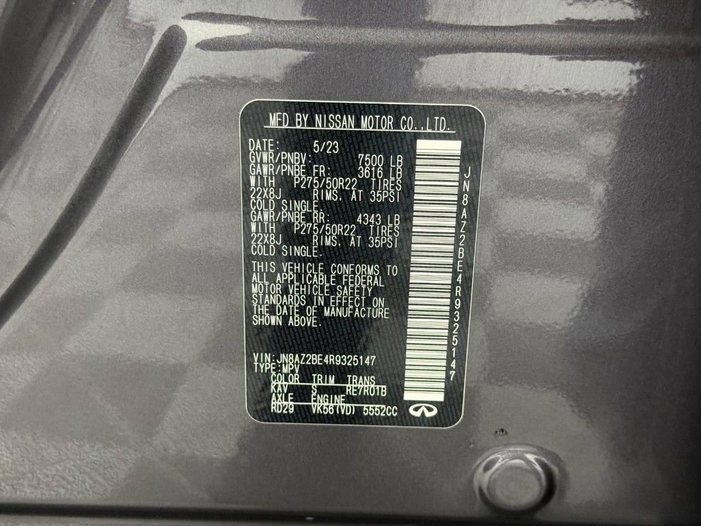 Certified 2024 INFINITI QX80 Sensory image 27