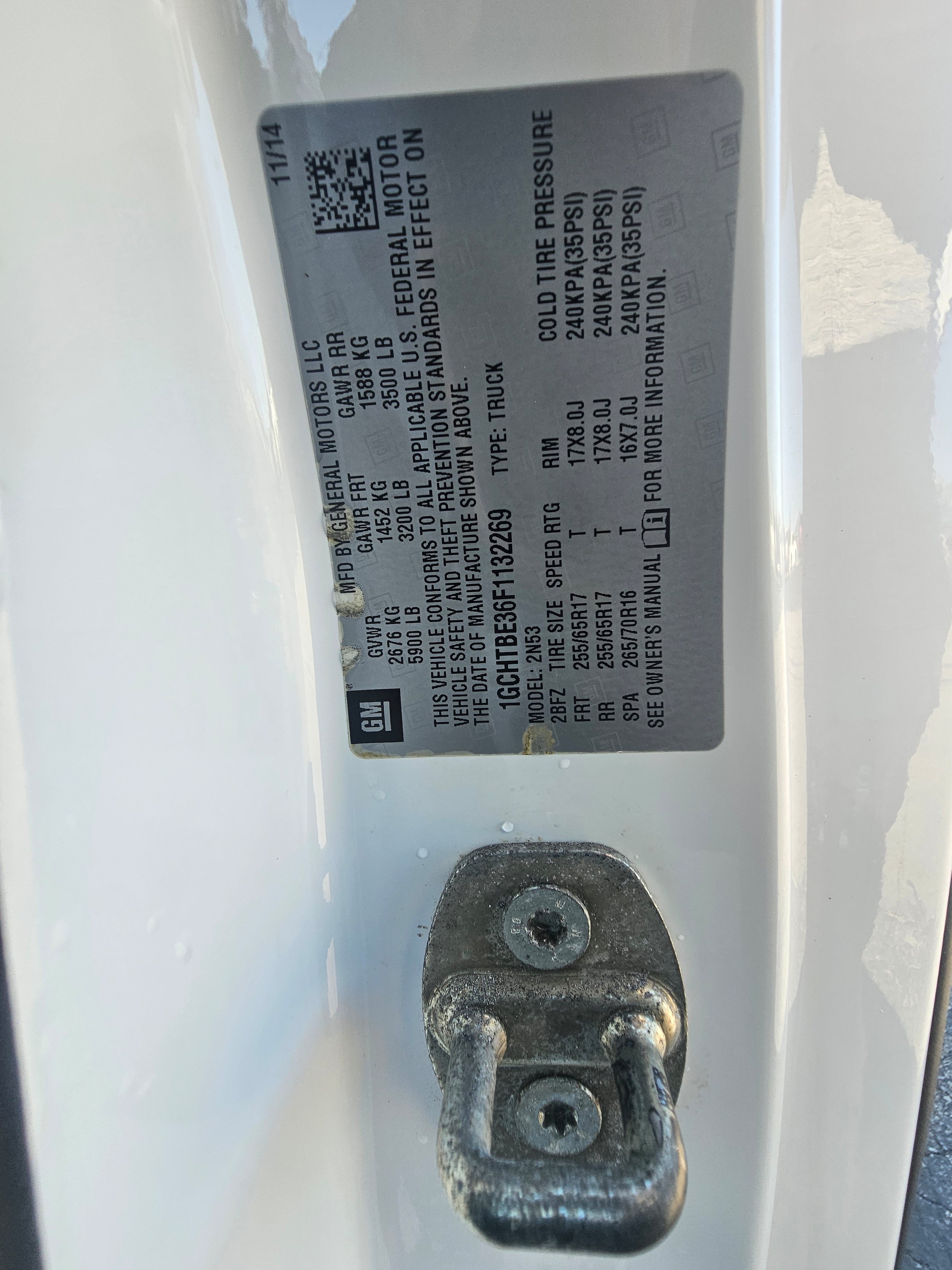 Used 2015 Chevrolet Colorado LT AWD/4WD image 18