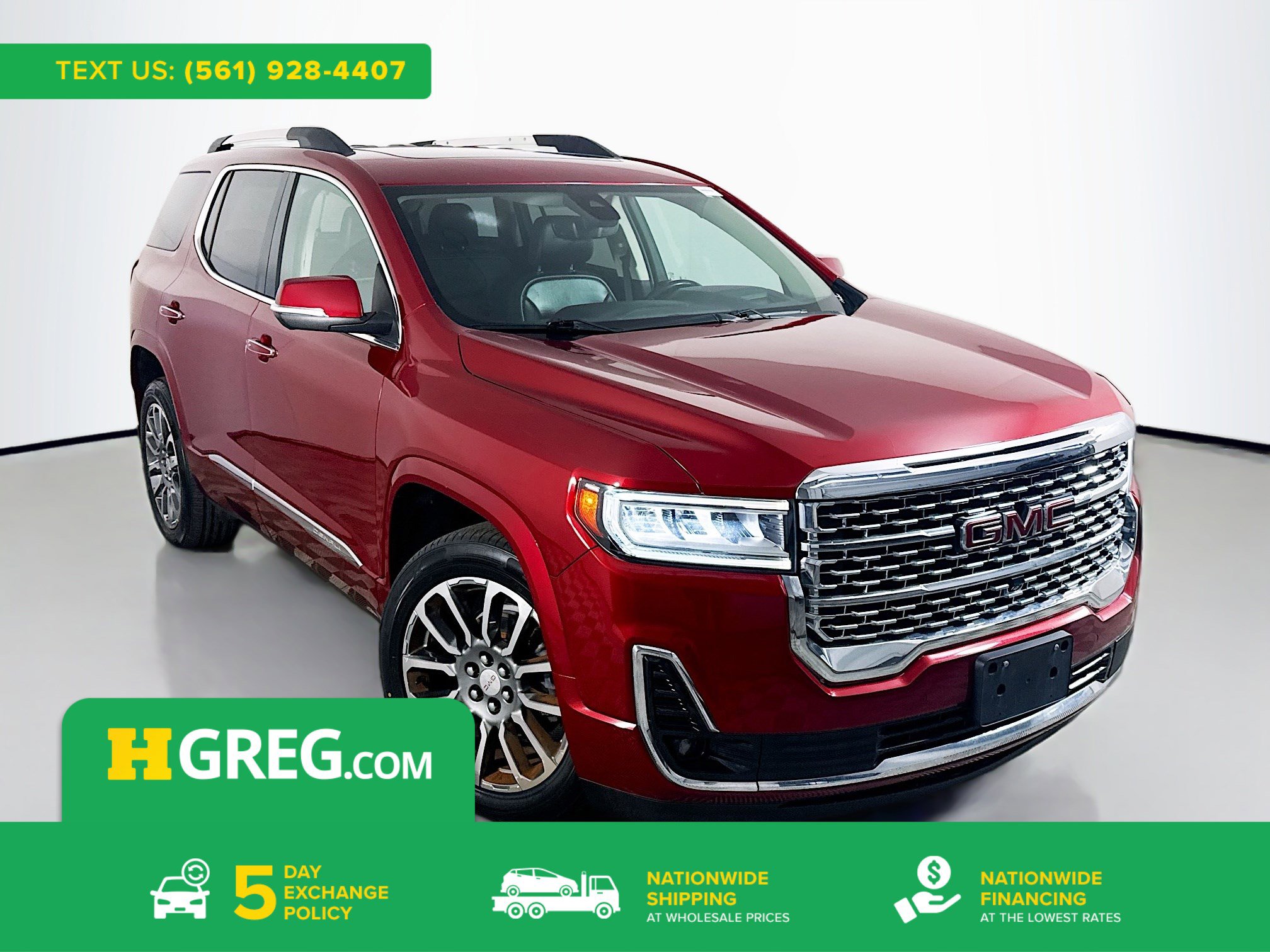 Used 2021 GMC Acadia Denali w/ Denali Ultimate Package