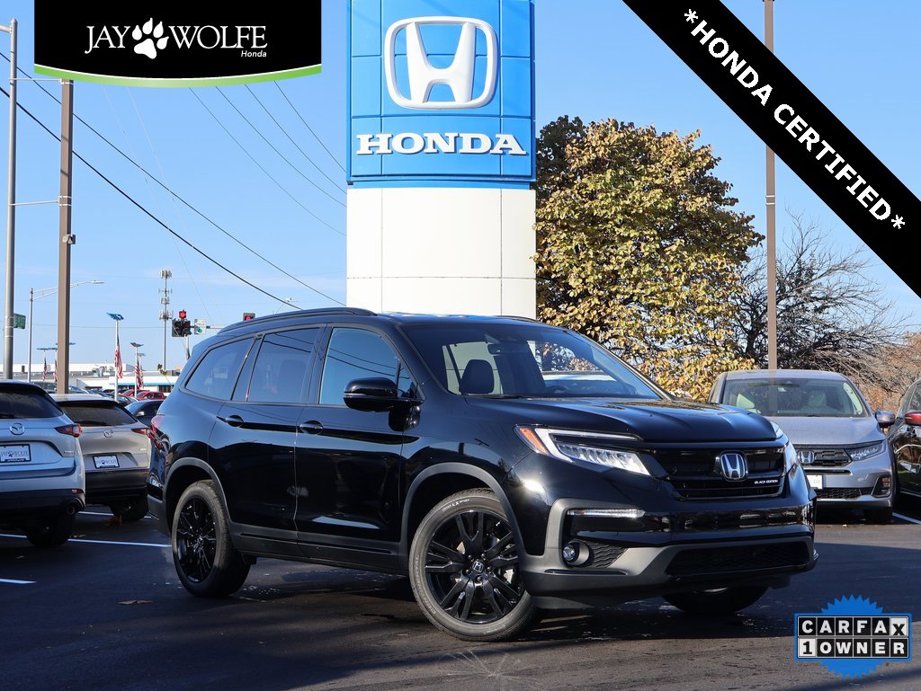 Certified 2022 Honda Pilot Black Edition