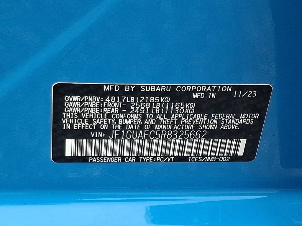 Certified 2024 Subaru Impreza 2.0i Sport AWD/4WD image 27
