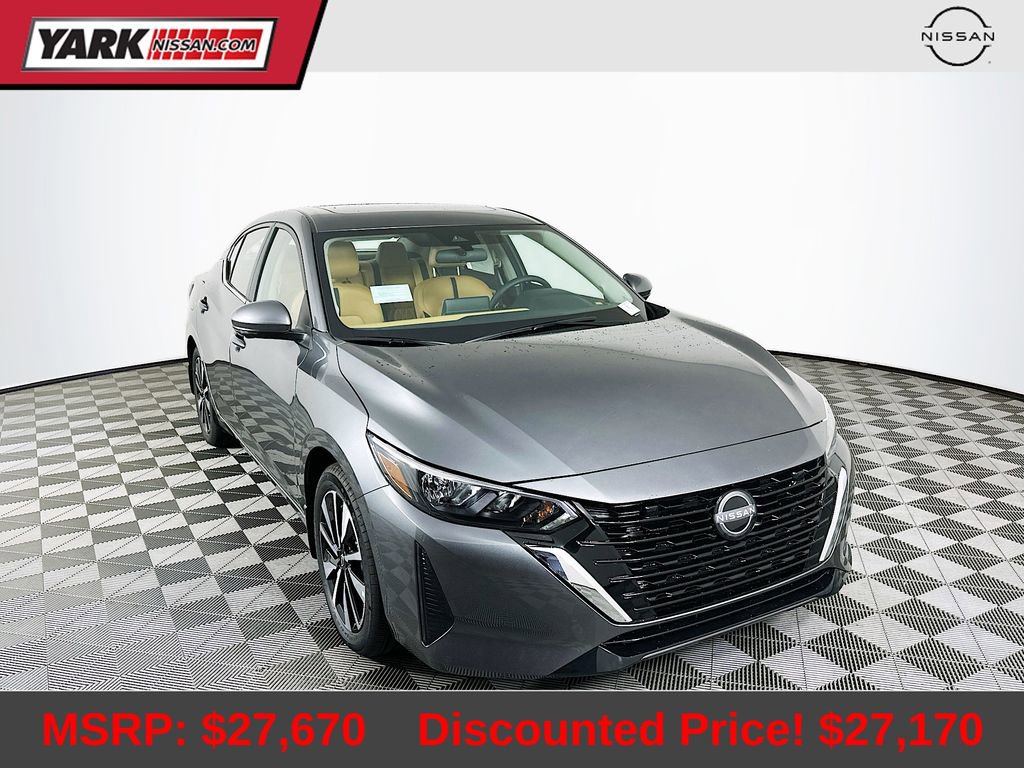 New 2025 Nissan Sentra SV w/ SV Premium Package