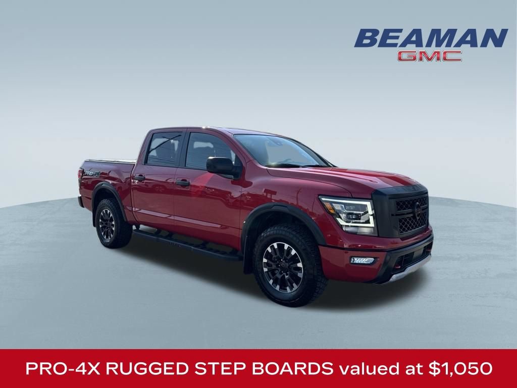 Used 2023 Nissan Titan PRO-4X w/ Off Road Protection Package AWD/4WD image 1