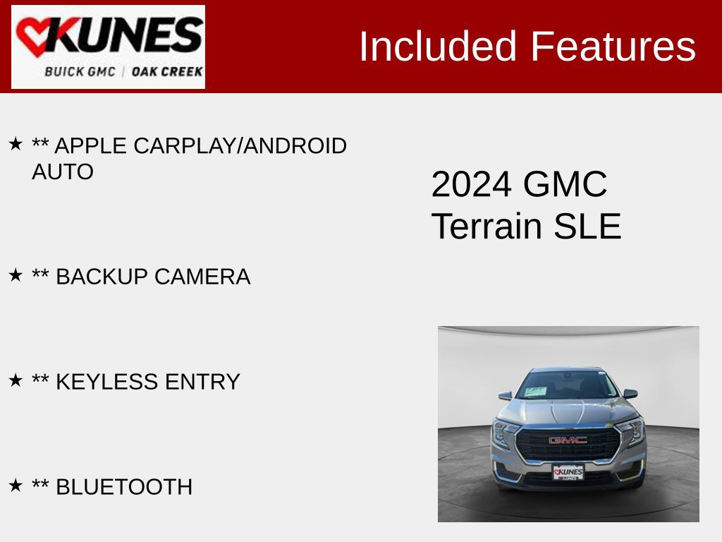 Used 2024 GMC Terrain SLE FWD image 2