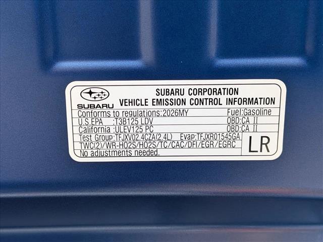 New 2026 Subaru WRX Premium AWD/4WD image 16