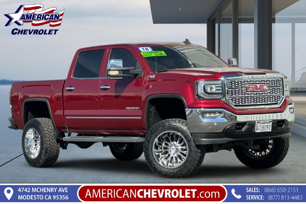 Used 2018 GMC Sierra 1500 SLT AWD/4WD image 1