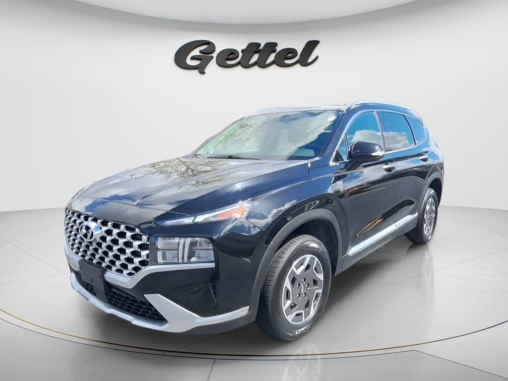 Used 2021 Hyundai Santa Fe Blue w/ Cargo Package image 1