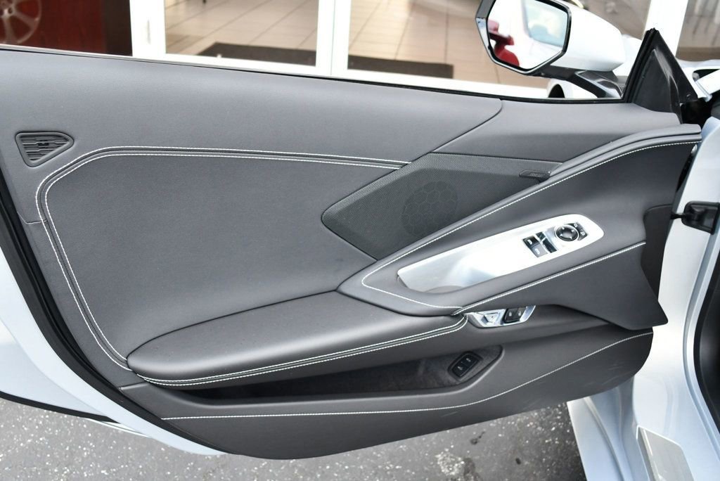Used 2024 Chevrolet Corvette Stingray Coupe w/ Chrome Exterior Badge Package RWD image 11