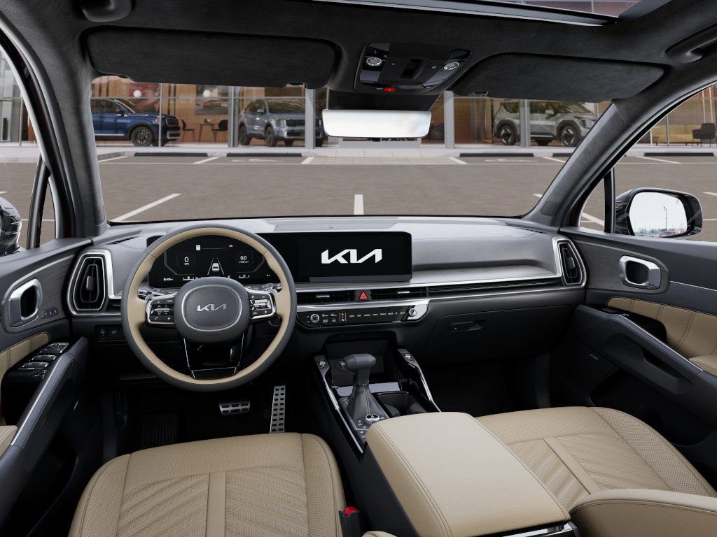 New 2025 Kia Sorento SX Prestige w/ Olive Brown Leather Package AWD/4WD image 14