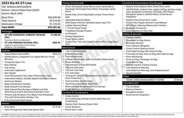 Certified 2023 Kia K5 GT-Line image 34