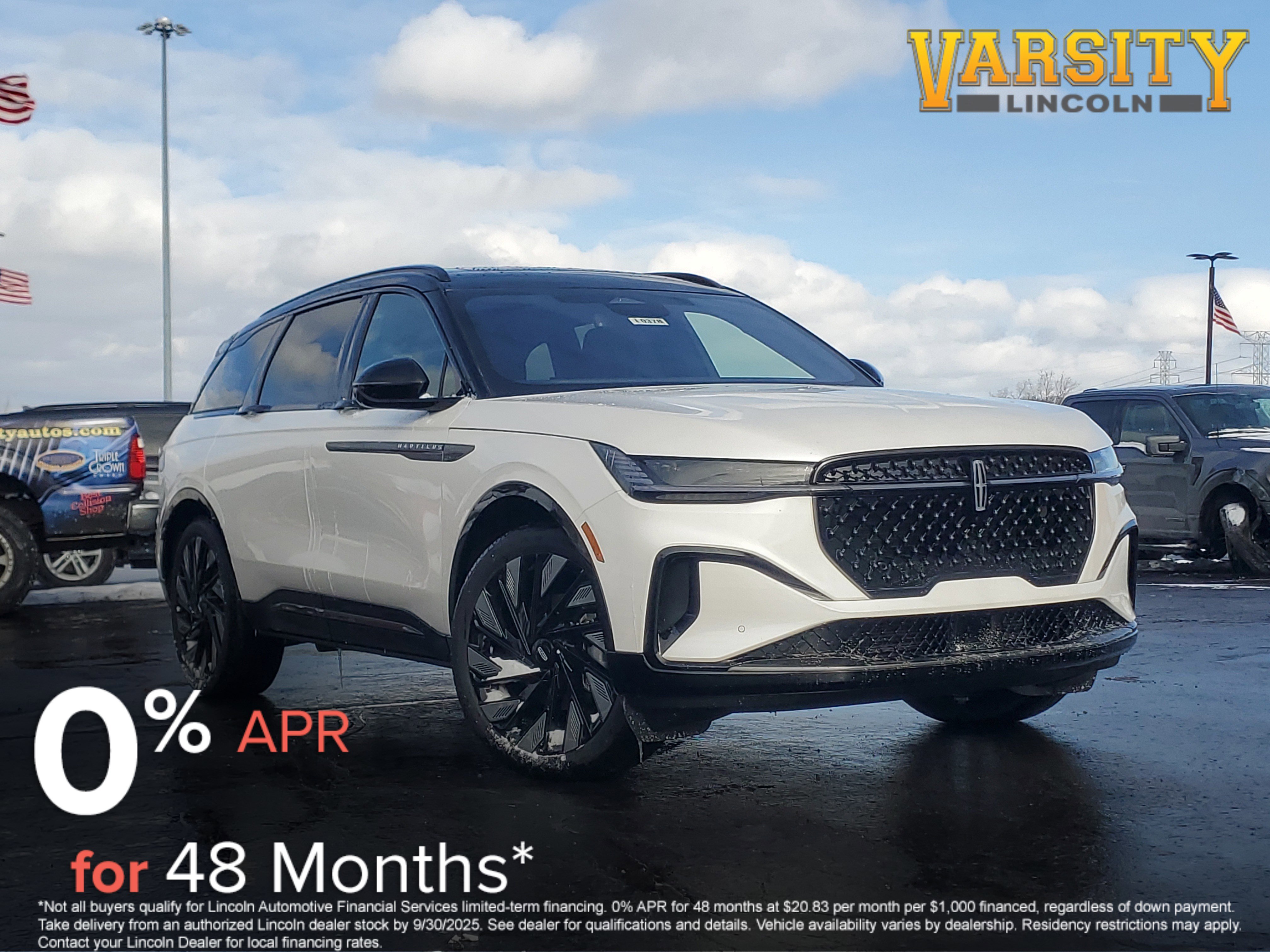 New 2026 Lincoln Nautilus Reserve w/ Jet Appearance Package