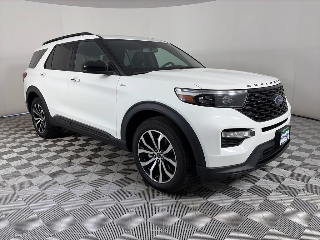 Certified 2023 Ford Explorer ST-Line w/ Class IV Trailer Tow Package AWD/4WD 360° Tour