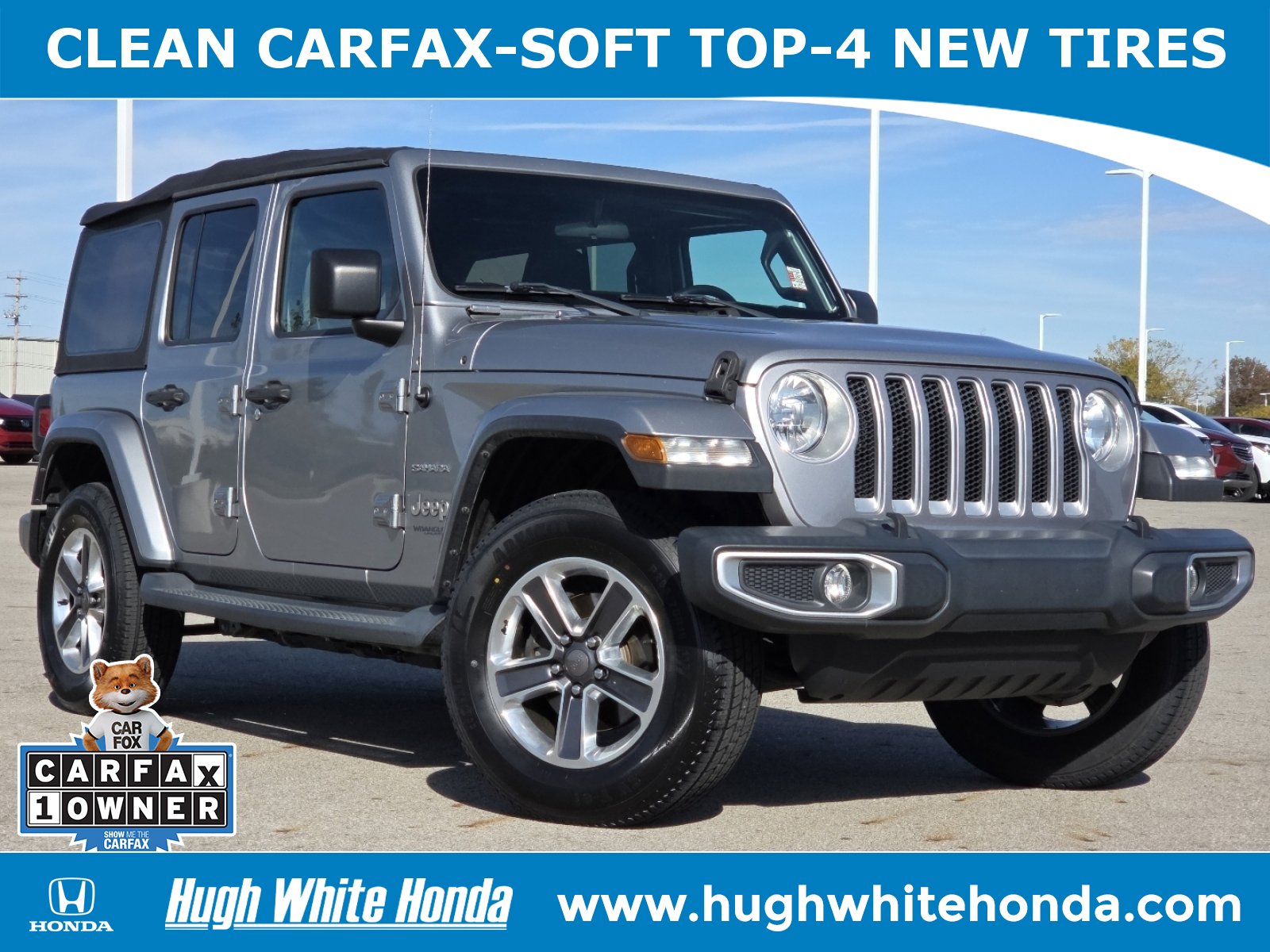 Used 2018 Jeep Wrangler Unlimited Sahara image 1