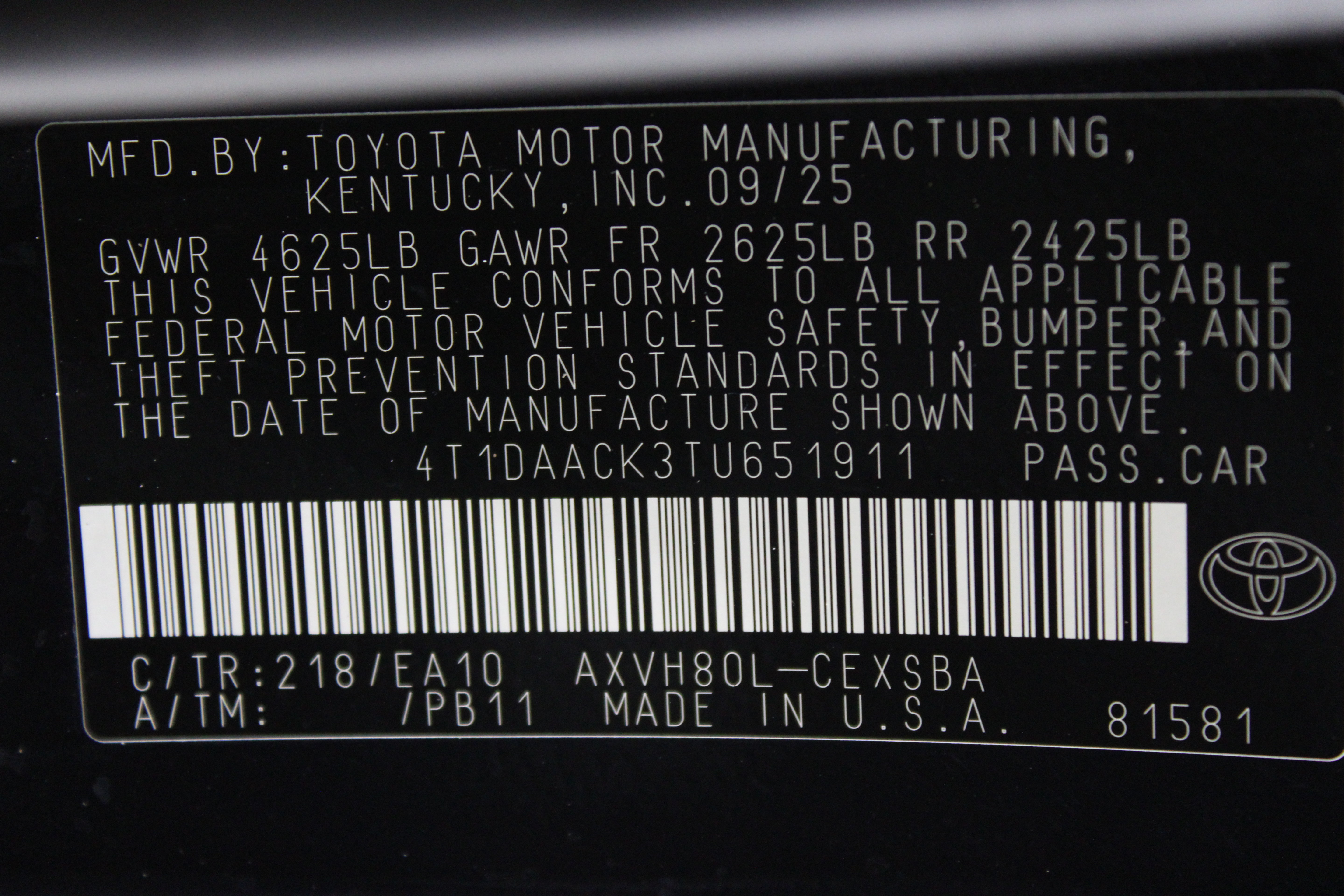 Used 2026 Toyota Camry SE w/ Convenience Package FWD image 40