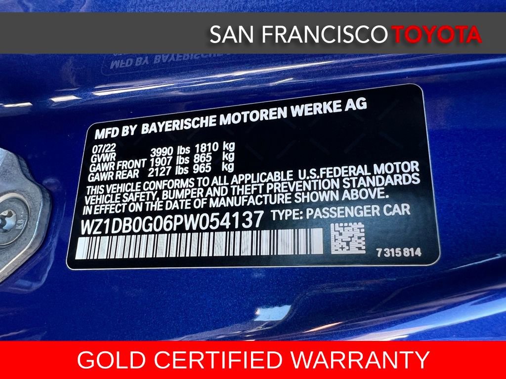 Certified 2023 Toyota Supra Premium w/ Driver Assist Package RWD image 33