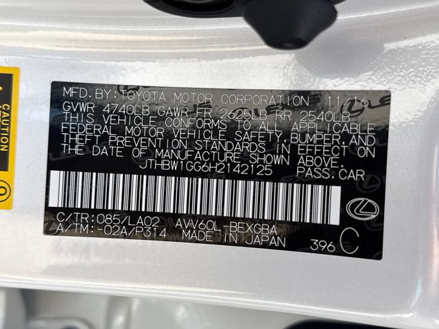 Used 2017 Lexus ES 300h w/ Navigation System Package FWD image 19
