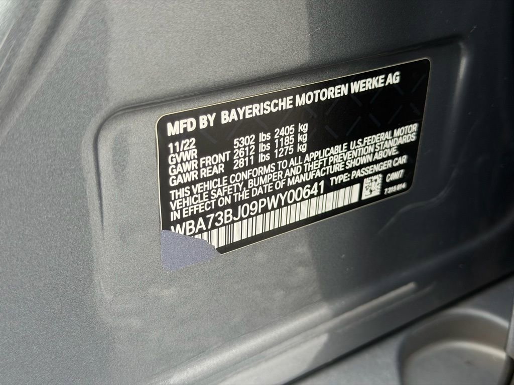 Certified 2023 BMW 540i xDrive w/ M Sport Package image 23