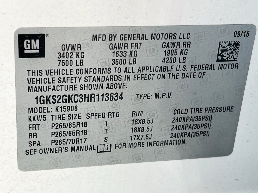 Used 2017 GMC Yukon XL SLT AWD/4WD image 34