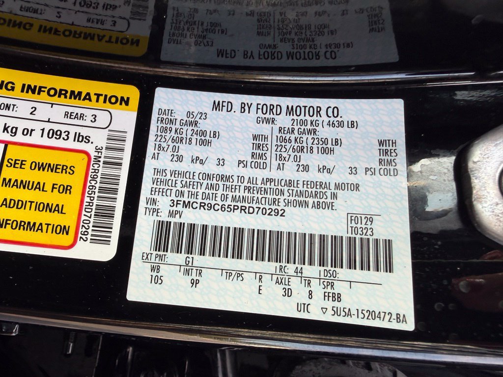 Certified 2023 Ford Bronco Sport Outer Banks AWD/4WD image 38
