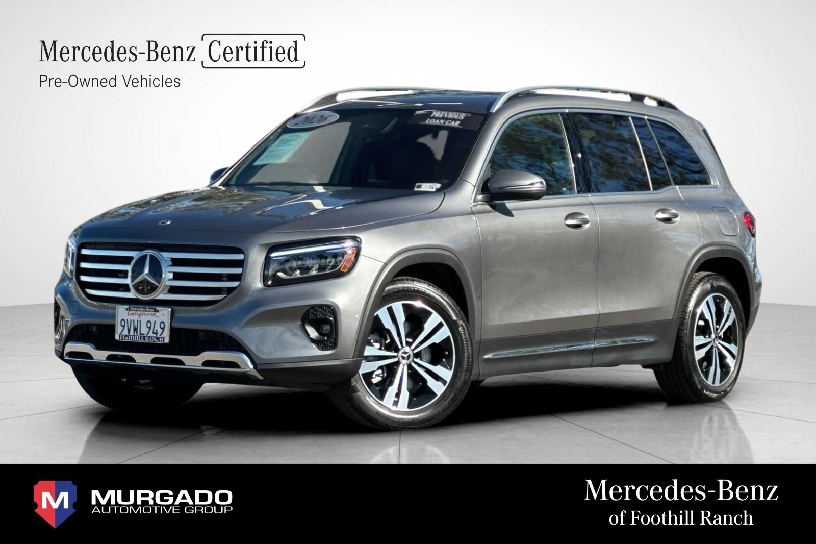 Certified 2026 Mercedes-Benz GLB 250