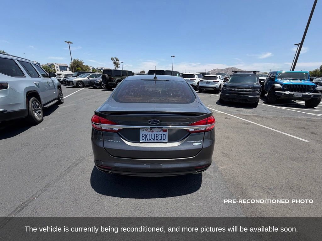 Used 2017 Ford Fusion Titanium FWD image 4