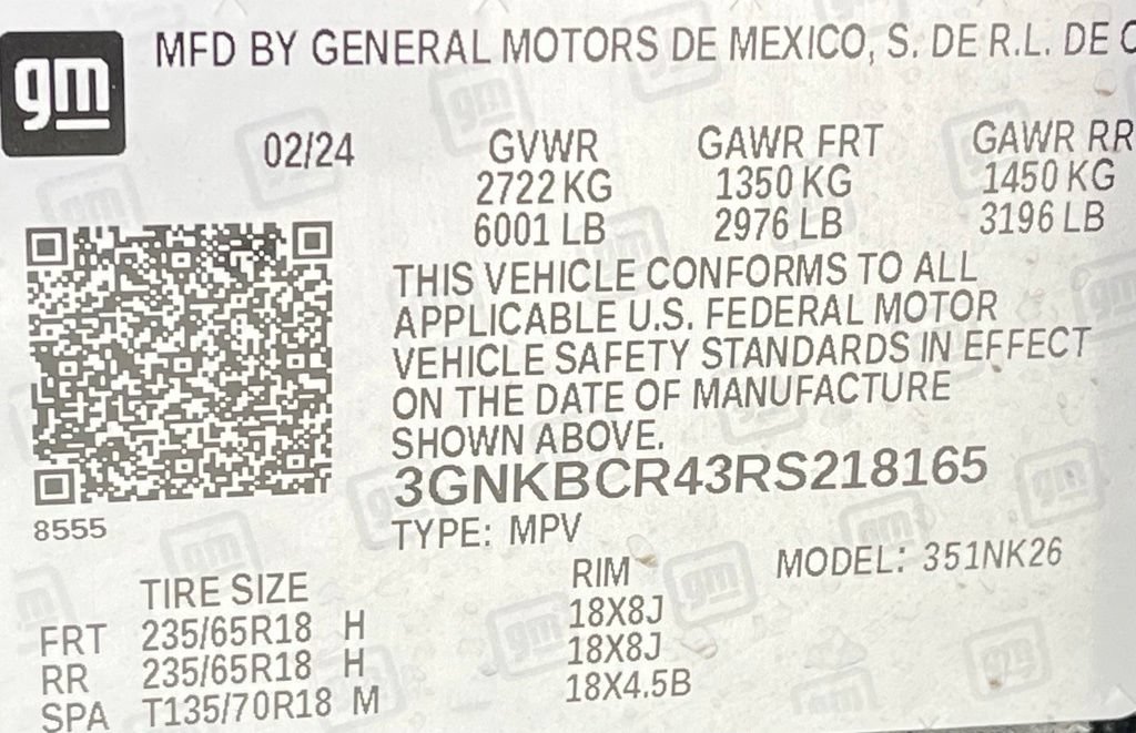 Used 2024 Chevrolet Blazer LT w/ LPO, Floor Liner Package FWD image 41