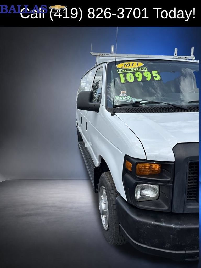 Used 2013 Ford E-150 and Econoline 150 w/ Commercial Cargo Van Pkg RWD image 3