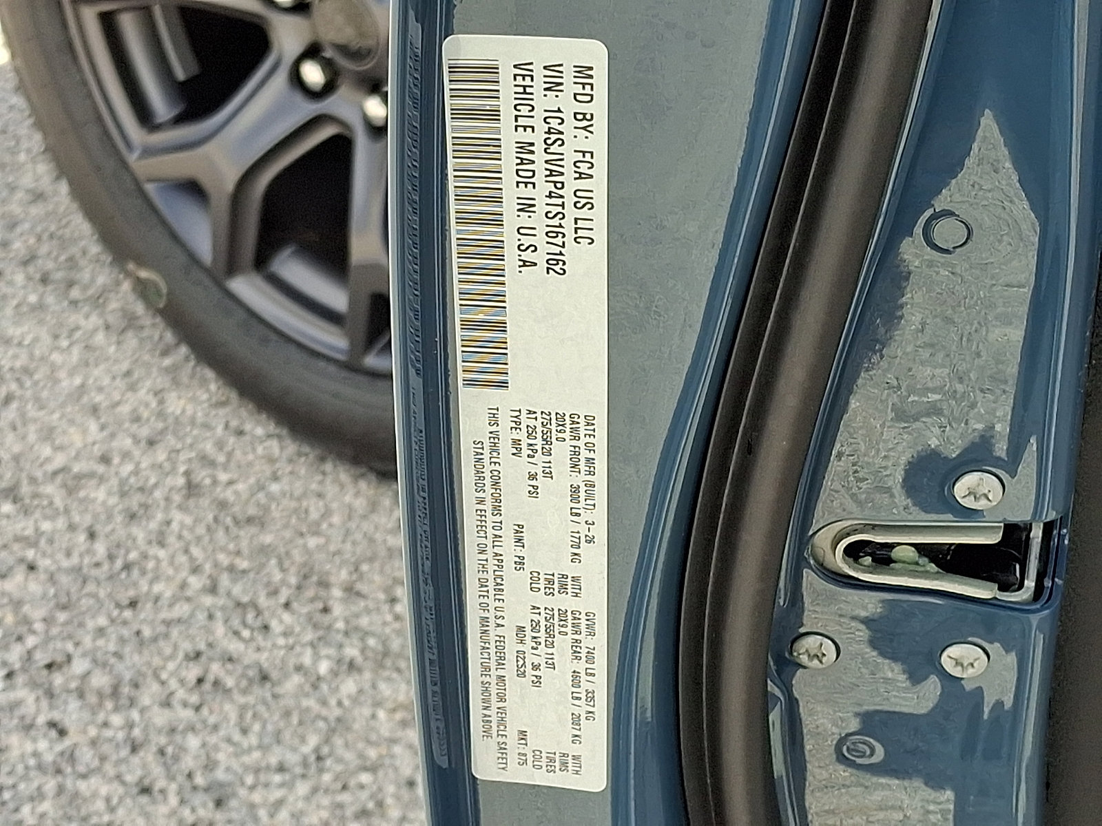 New 2026 Jeep Grand Wagoneer 4WD w/ Quick Order Packge 29V Upland image 15