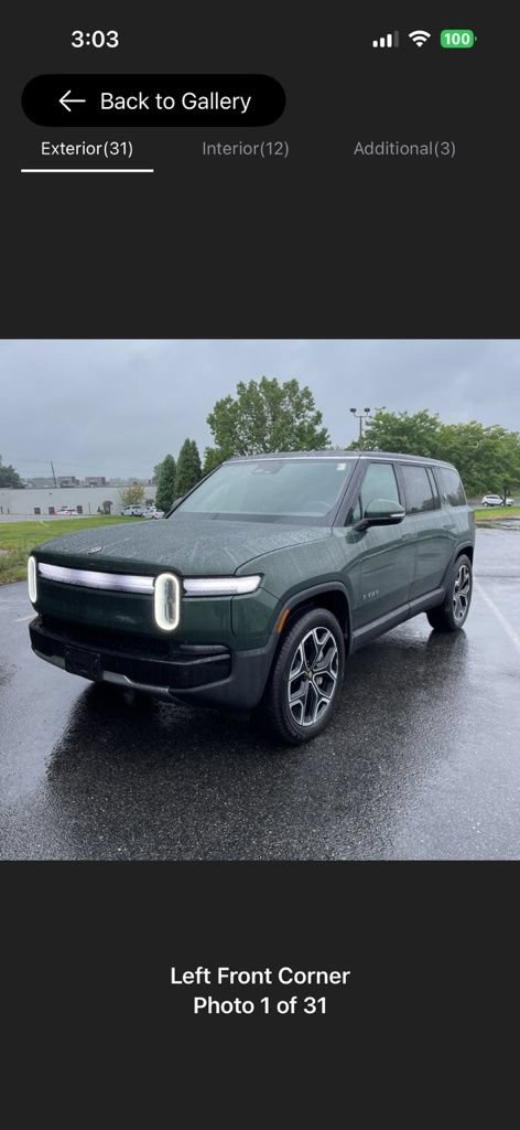 Used 2025 Rivian R1S Adventure Dual AWD/4WD image 2