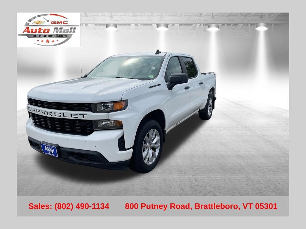 Used 2022 Chevrolet Silverado 1500 Custom w/ LPO, Dark Essentials Package AWD/4WD image 1