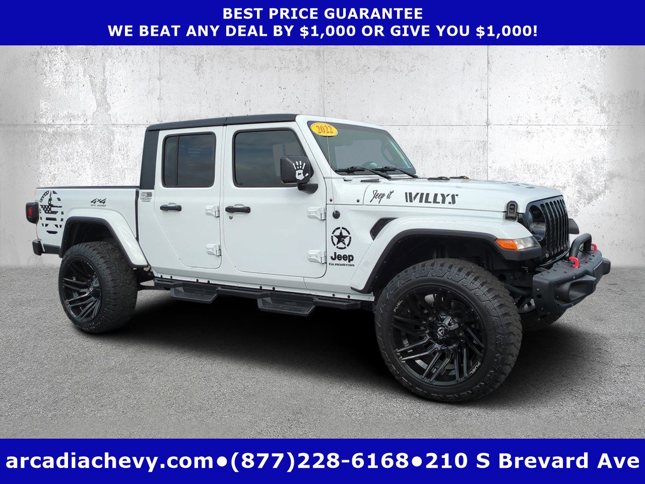 Used 2022 Jeep Gladiator Willys image 1