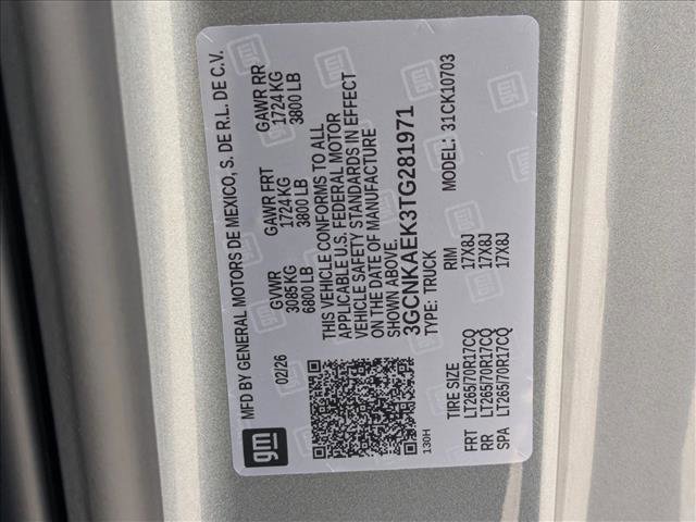 New 2026 Chevrolet Silverado 1500 W/T image 28