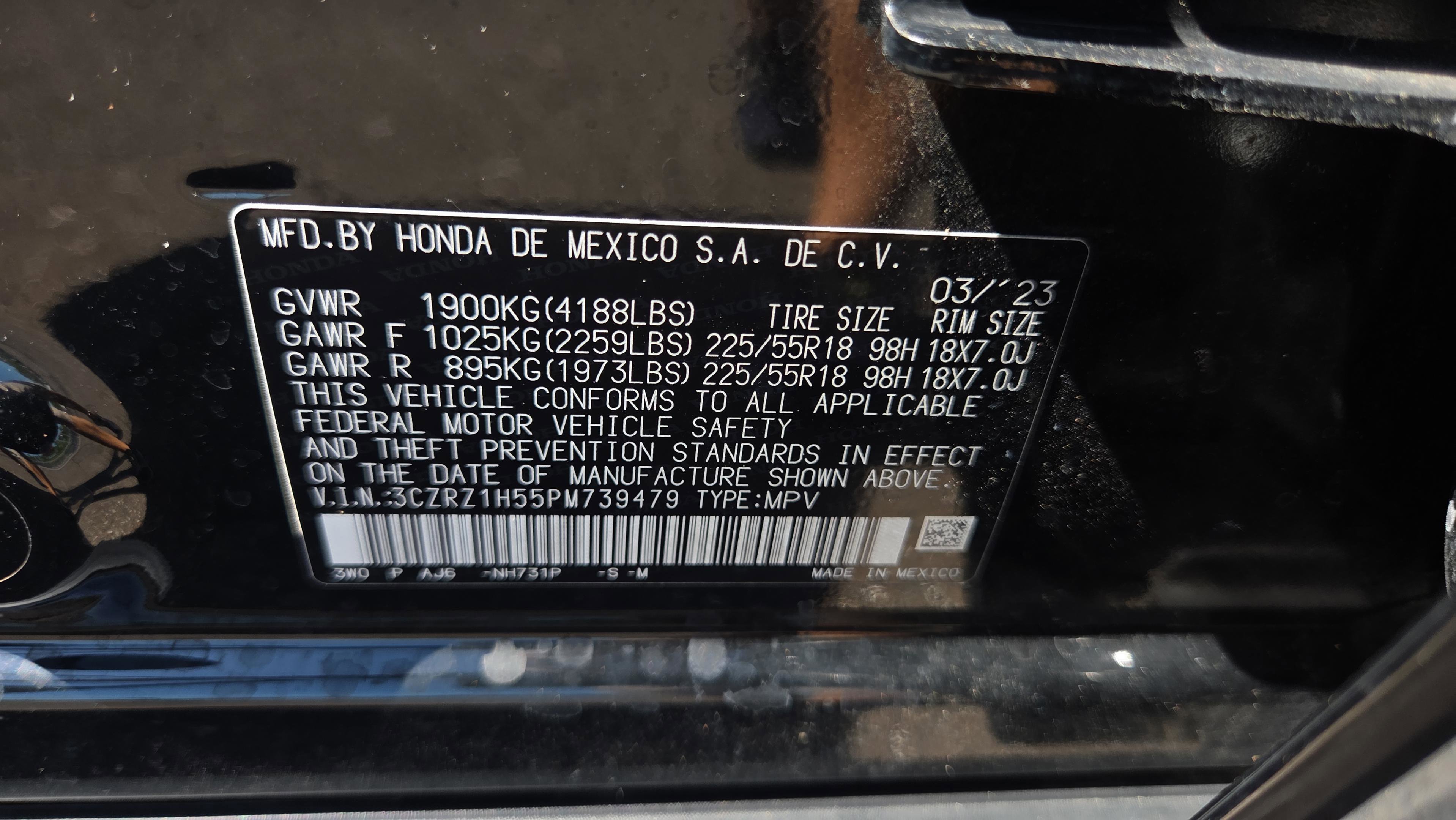 Used 2023 Honda HR-V Sport image 25