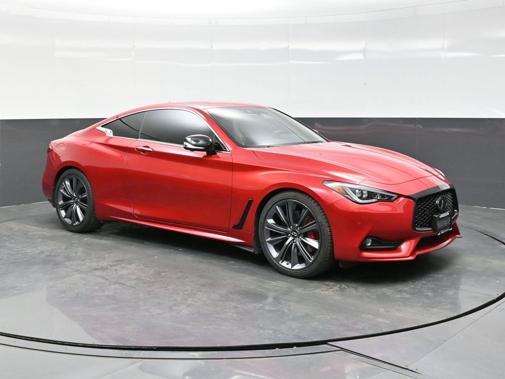 Used 2022 INFINITI Q60 Red Sport 400 w/ Cargo Package RWD image 1