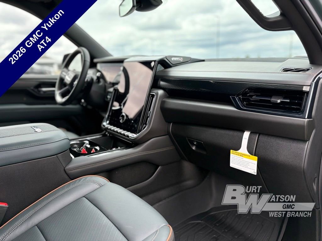 New 2026 GMC Yukon AT4 w/ LPO, Floor Liner Package AWD/4WD image 24