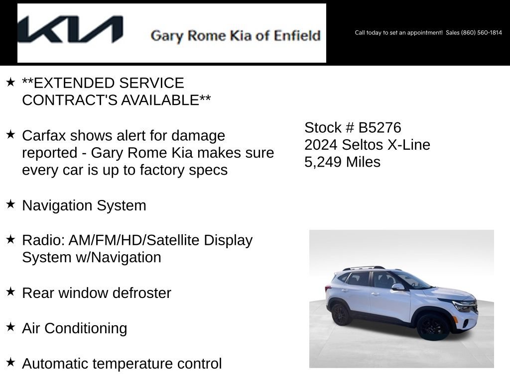 Used 2024 Kia Seltos X-Line AWD/4WD image 13