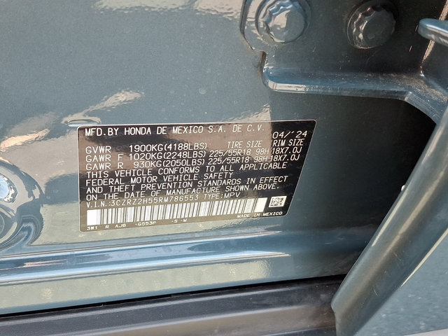 Certified 2024 Honda HR-V Sport image 28