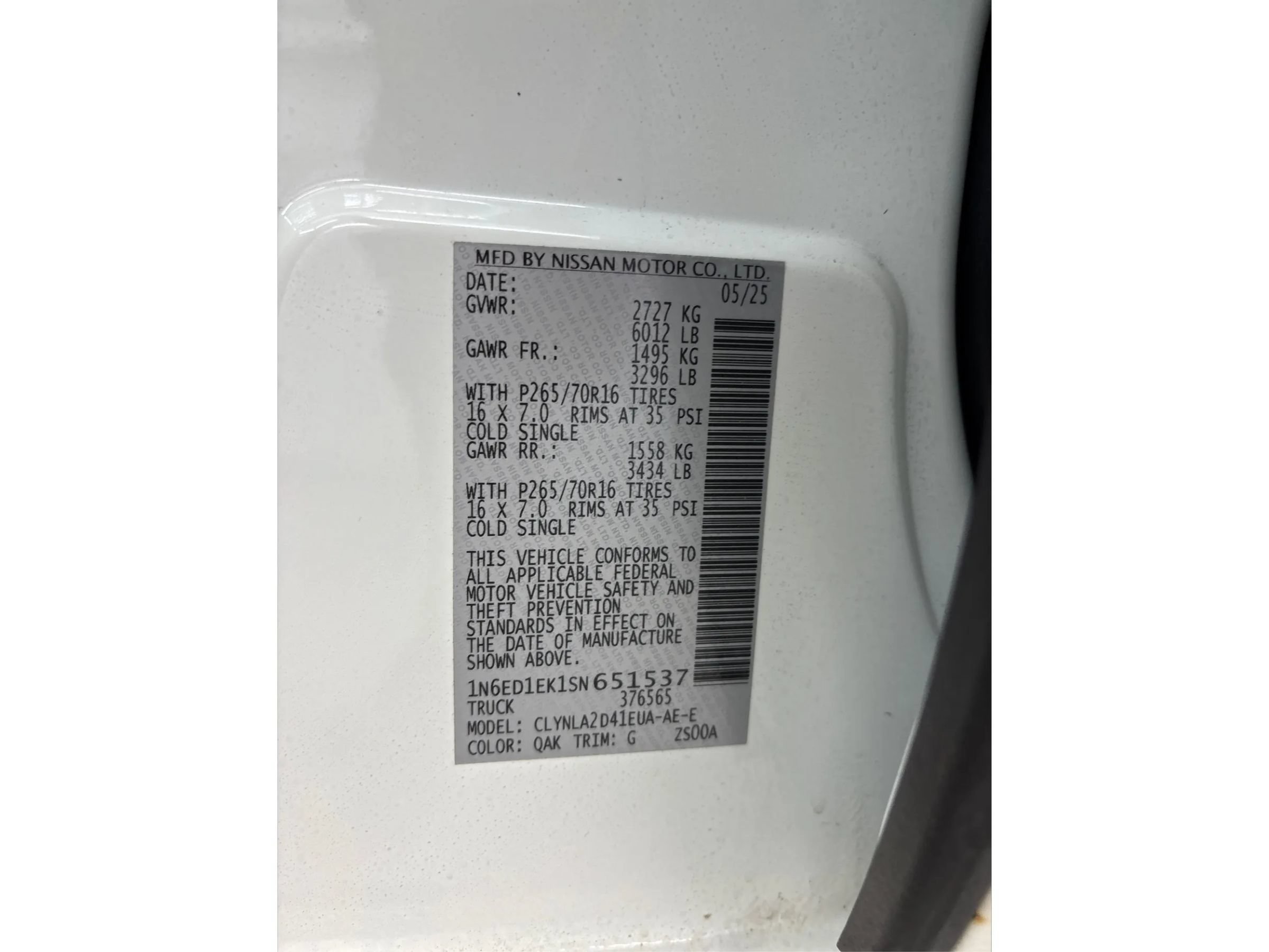 Used 2025 Nissan Frontier S AWD/4WD image 27