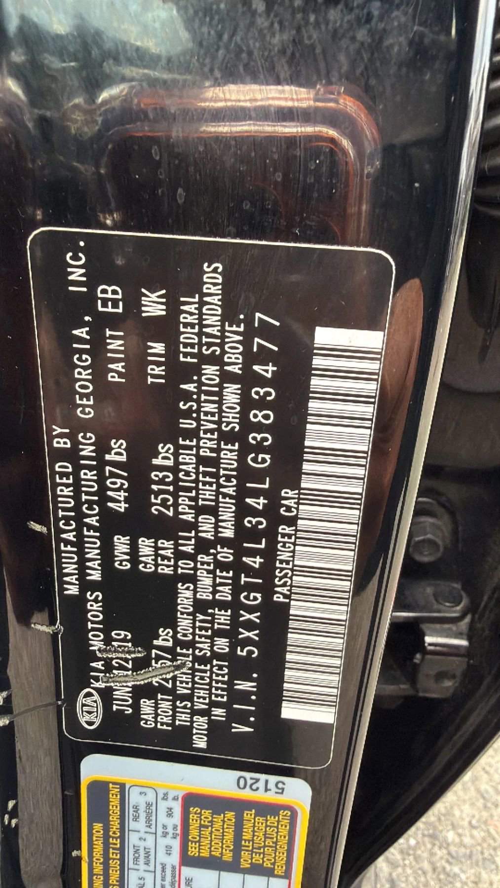 Used 2020 Kia Optima LX FWD image 30