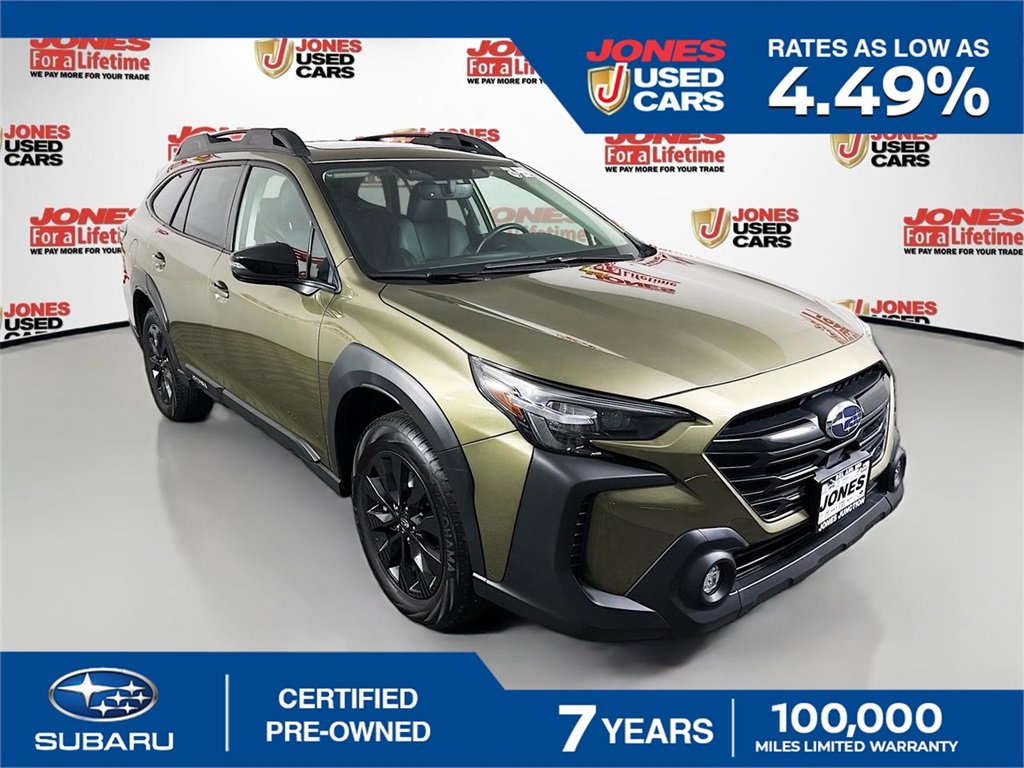 Certified 2025 Subaru Outback Onyx Edition XT image 1