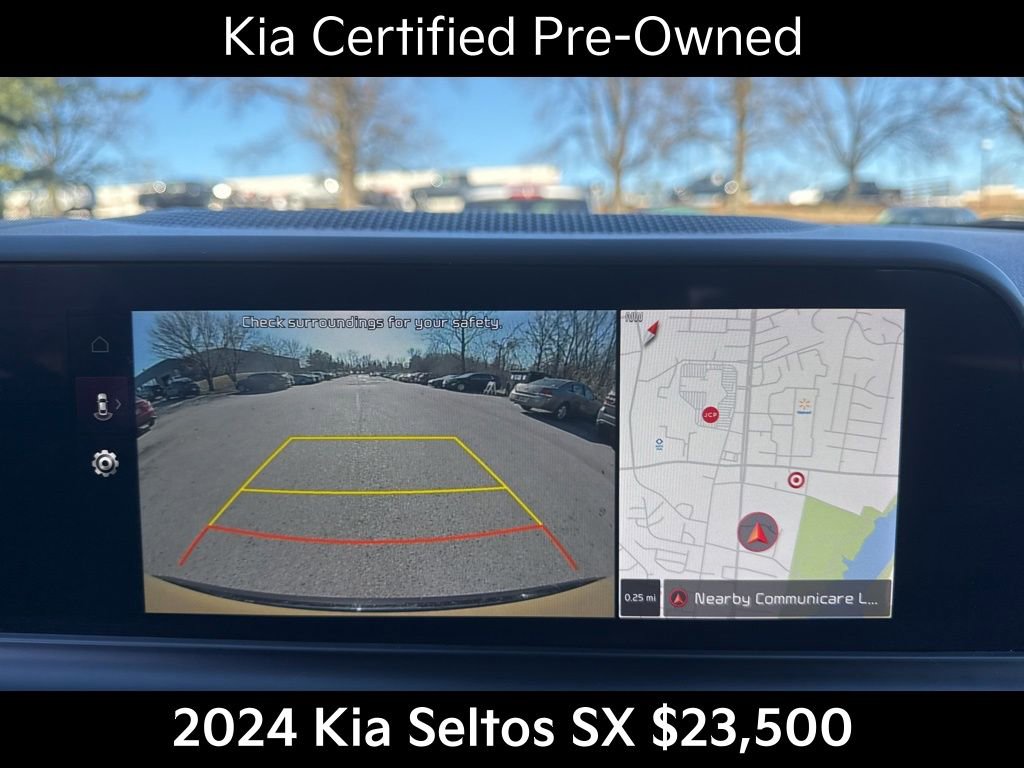 Certified 2024 Kia Seltos SX w/ SX Sunroof Package image 27