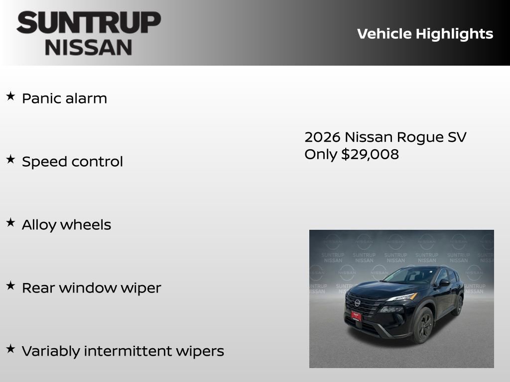 New 2026 Nissan Rogue SV w/ Cold Weather Package AWD/4WD image 30