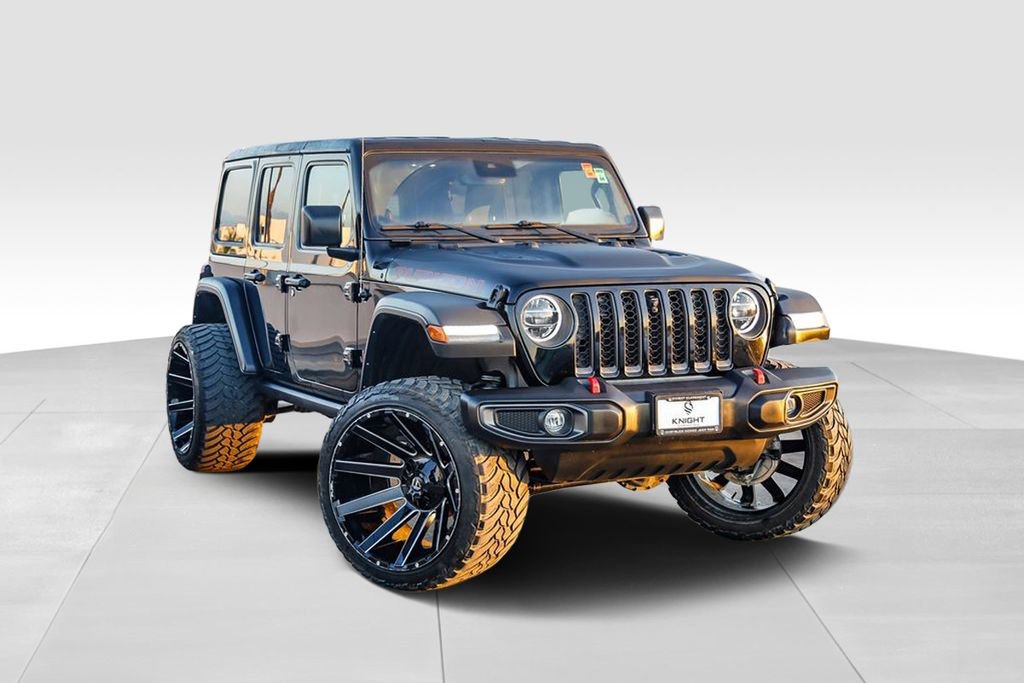 Used 2022 Jeep Wrangler Unlimited Rubicon w/ LED Lighting Group image 2