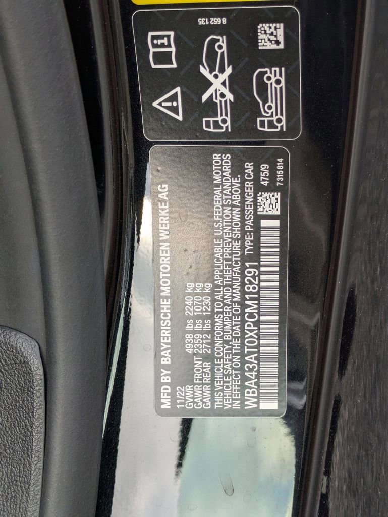 Used 2023 BMW 430i xDrive Convertible w/ M Sport Package image 26