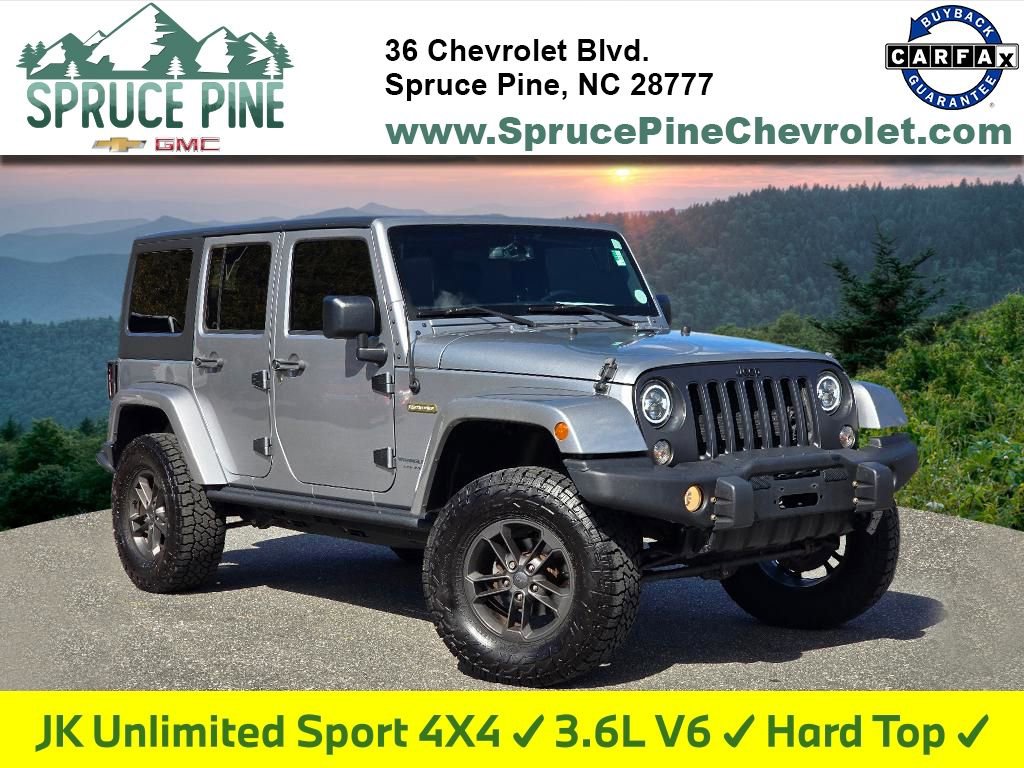 Used 2018 Jeep Wrangler Unlimited Sport