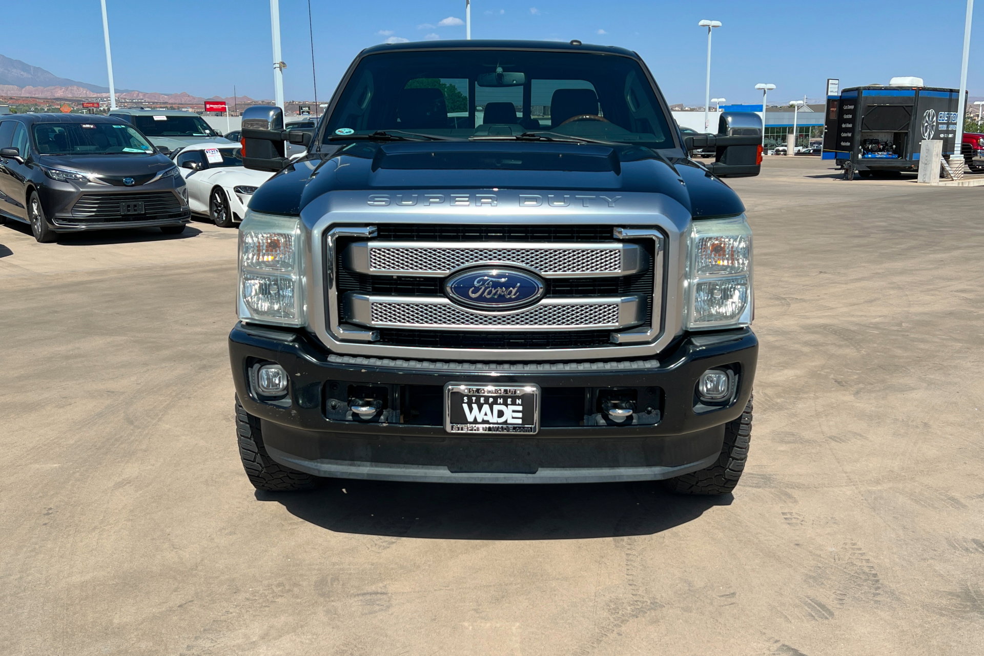 Used 2016 Ford F350 Platinum w/ Snow Plow Prep Package AWD/4WD image 8