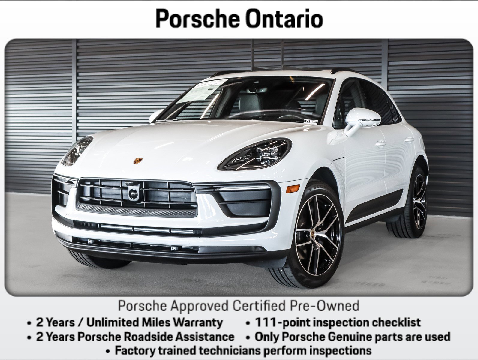 Certified 2025 Porsche Macan