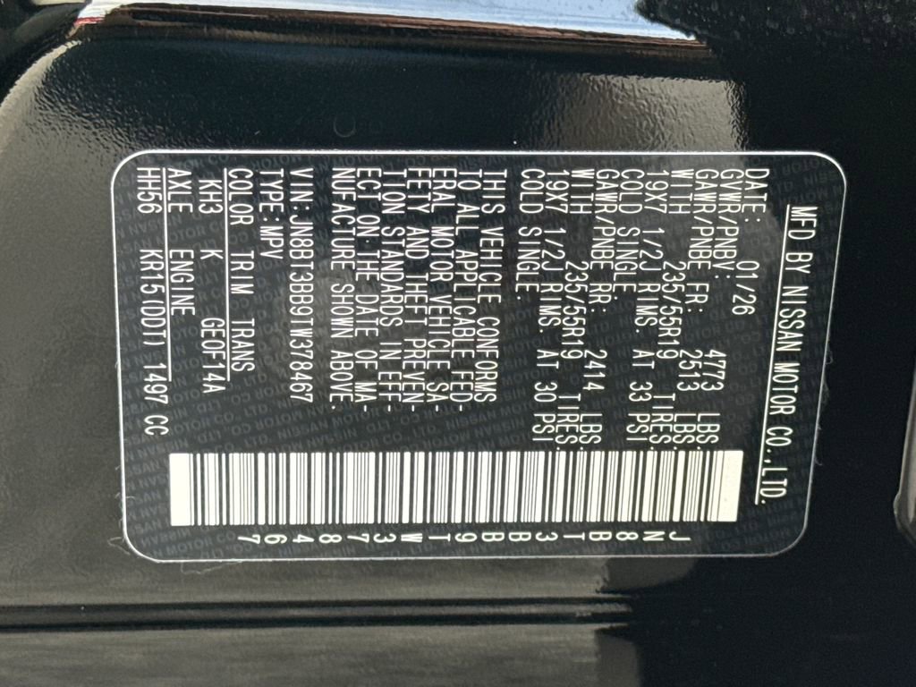 New 2026 Nissan Rogue Dark Armor image 28