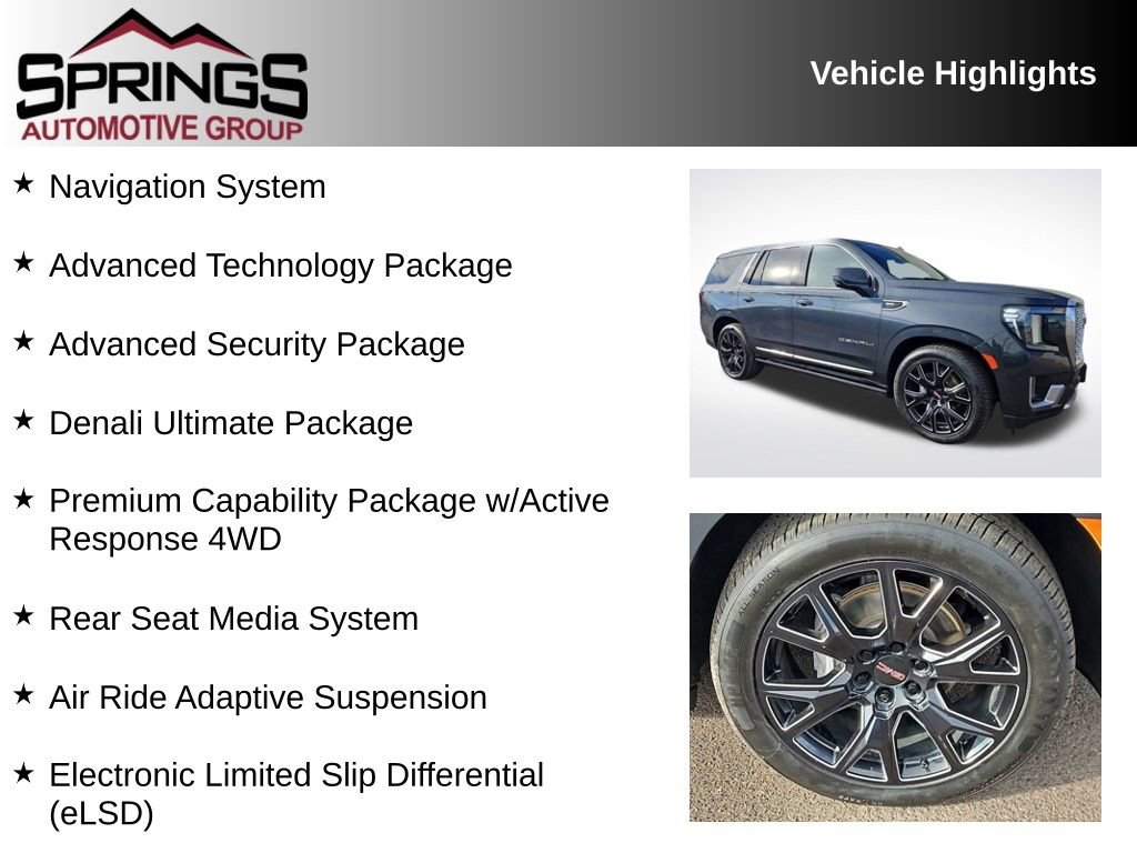 Used 2021 GMC Yukon Denali w/ Denali Ultimate Package image 2