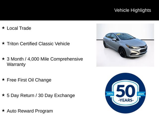 Used 2017 Chevrolet Cruze LT image 7